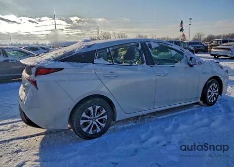 2022 Toyota Prius Le из США, поврежденный, VIN JTDL9MFUXN3036627